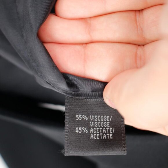 Lafayette 148 blazer womens 8 Responsible Finesse Crepe Piped Peak Lapel viscose - Picture 5 of 14